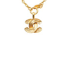 Chanel Quilted CC Logo Chain Pendant Gold Plated — view 3