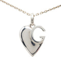 Gucci Heart Chain Pendant 925 Sterling Silver