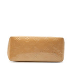 Louis Vuitton Monogram Vernis Reed PM Handbag Mini Tote Noisette Beige Patent — view 3