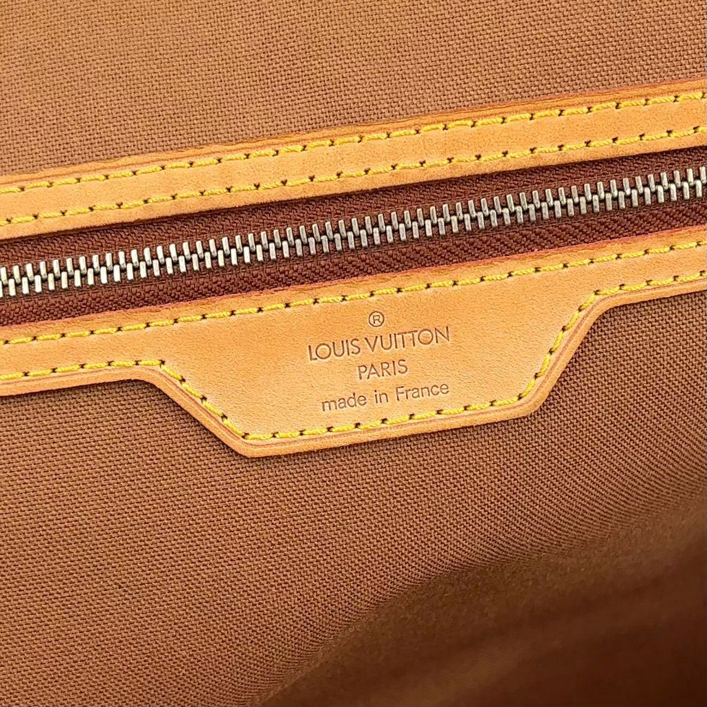 Louis Vuitton Porte Documents Pegase Monogram Leather Brown Business Bag Gold — view 4