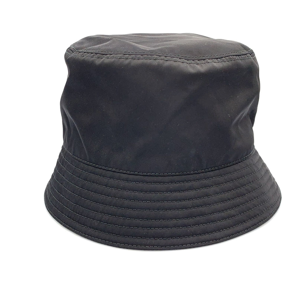 Prada Re-Nylon Black Hat Silver — view 4