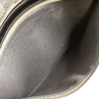 Louis Vuitton Daniel Damier Graphite Leather Canvas Black Shoulder Bag Silver — view 8