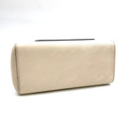 Louis Vuitton Marelle Tote BB Epi Leather Off White Handbag Silver — view 5