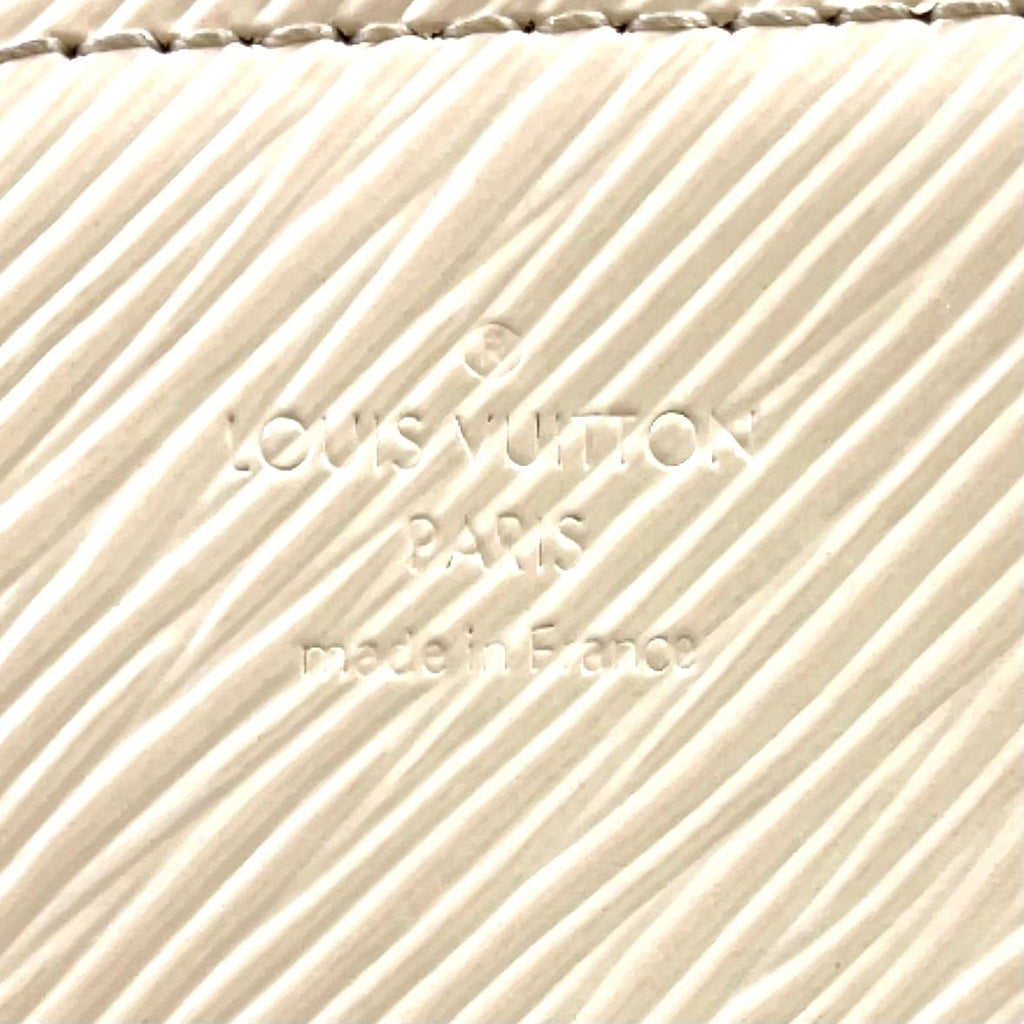 Louis Vuitton Marelle Tote BB Epi Leather Off White Handbag Silver — view 4