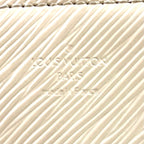 Louis Vuitton Marelle Tote BB Epi Leather Off White Handbag Silver — view 4