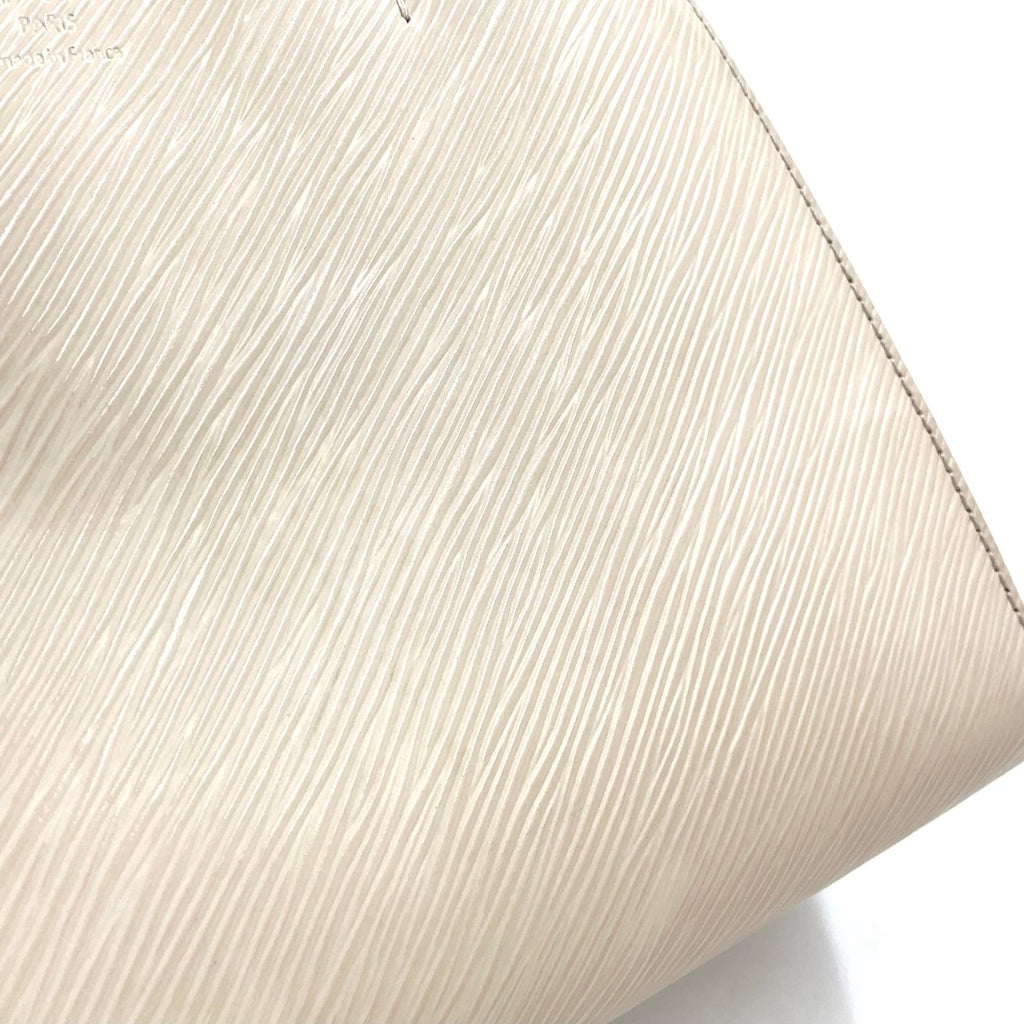 Louis Vuitton Marelle Tote BB Epi Leather Off White Handbag Silver — view 8