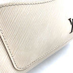 Louis Vuitton Marelle Tote BB Epi Leather Off White Handbag Silver — view 7