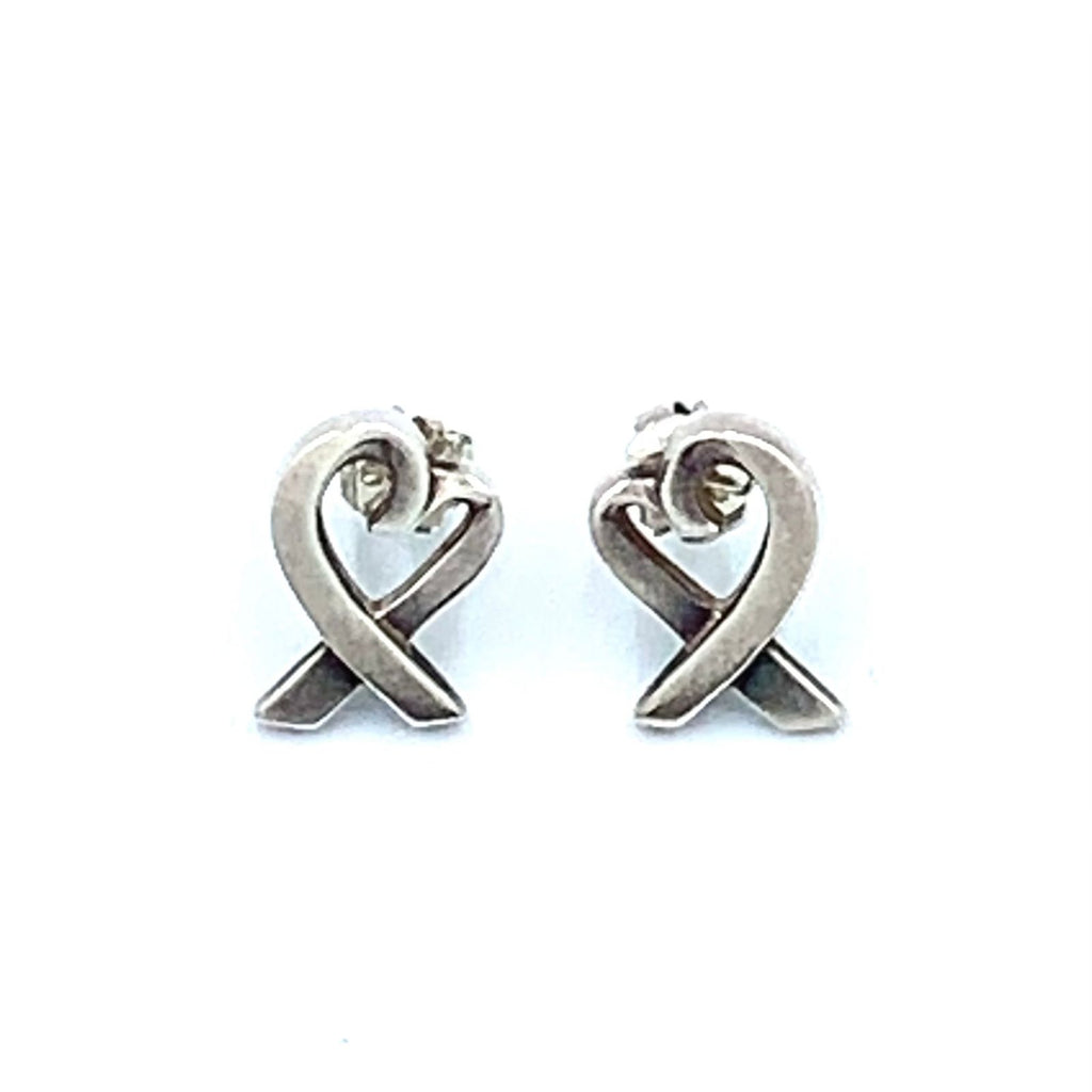 Tiffany & Co Loving Silver Earrings — view 5