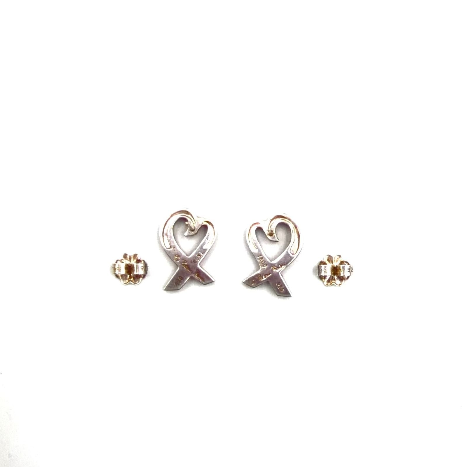 Tiffany & Co Loving Silver Earrings — view 6
