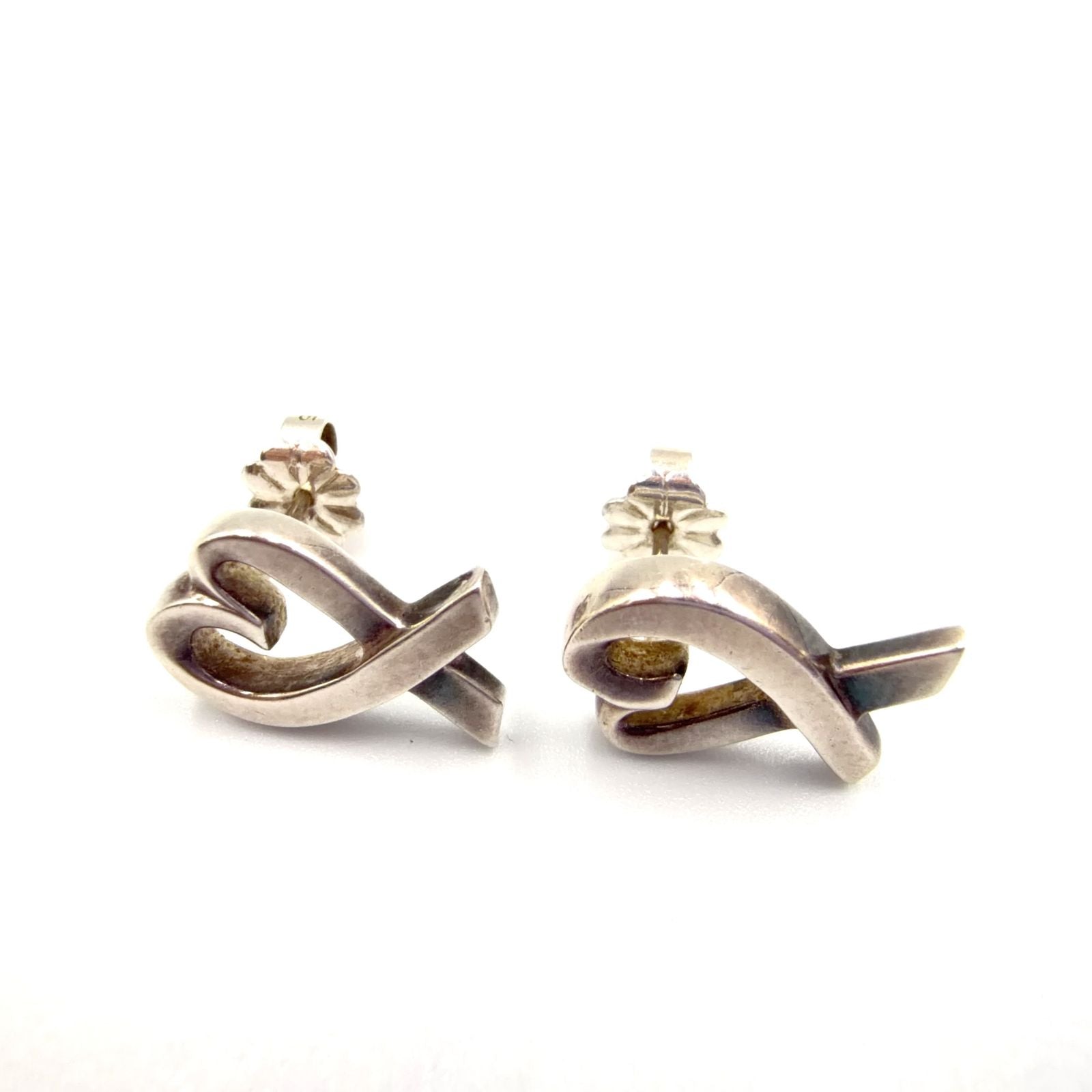Tiffany & Co Loving Silver Earrings — view 8