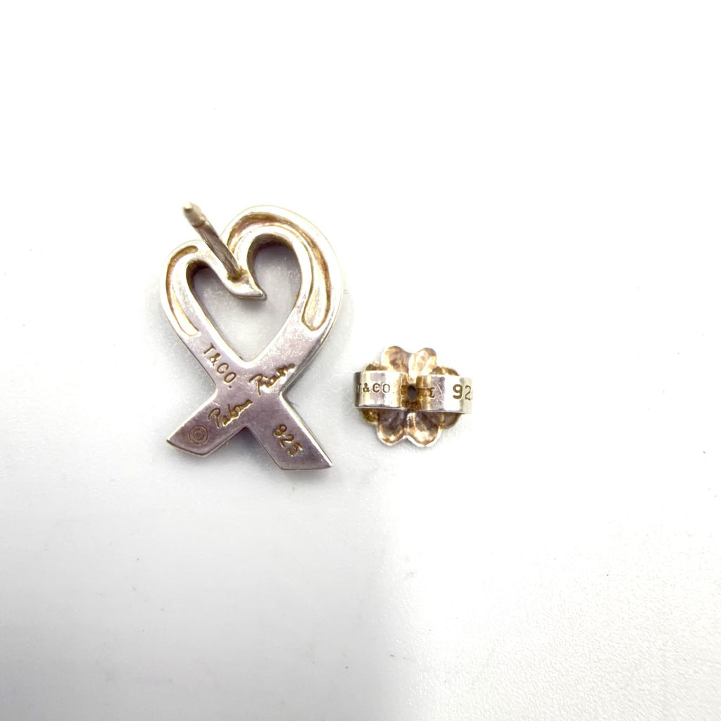 Tiffany & Co Loving Silver Earrings — view 4