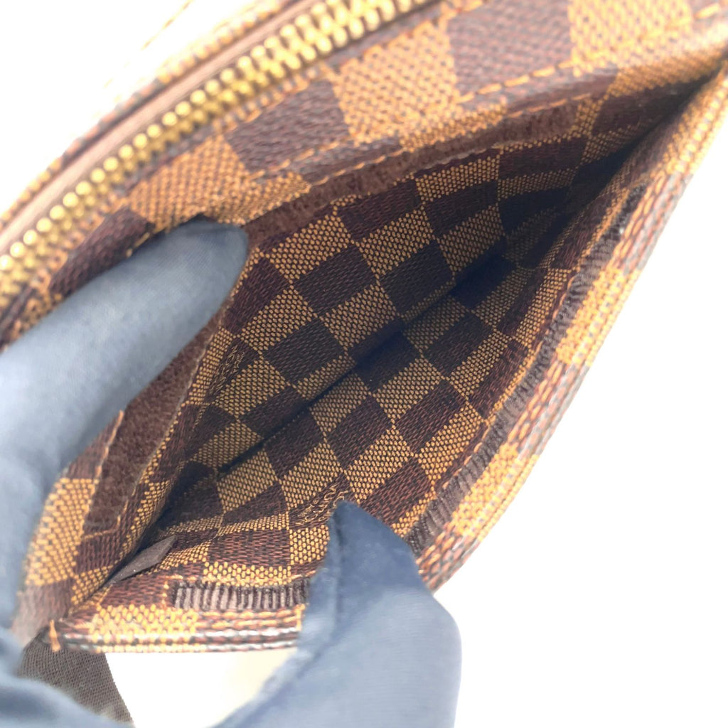 Louis Vuitton Damier Geronimos Brown Belt Bag Gold — view 6