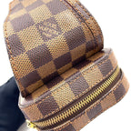 Louis Vuitton Damier Geronimos Brown Belt Bag Gold — view 8