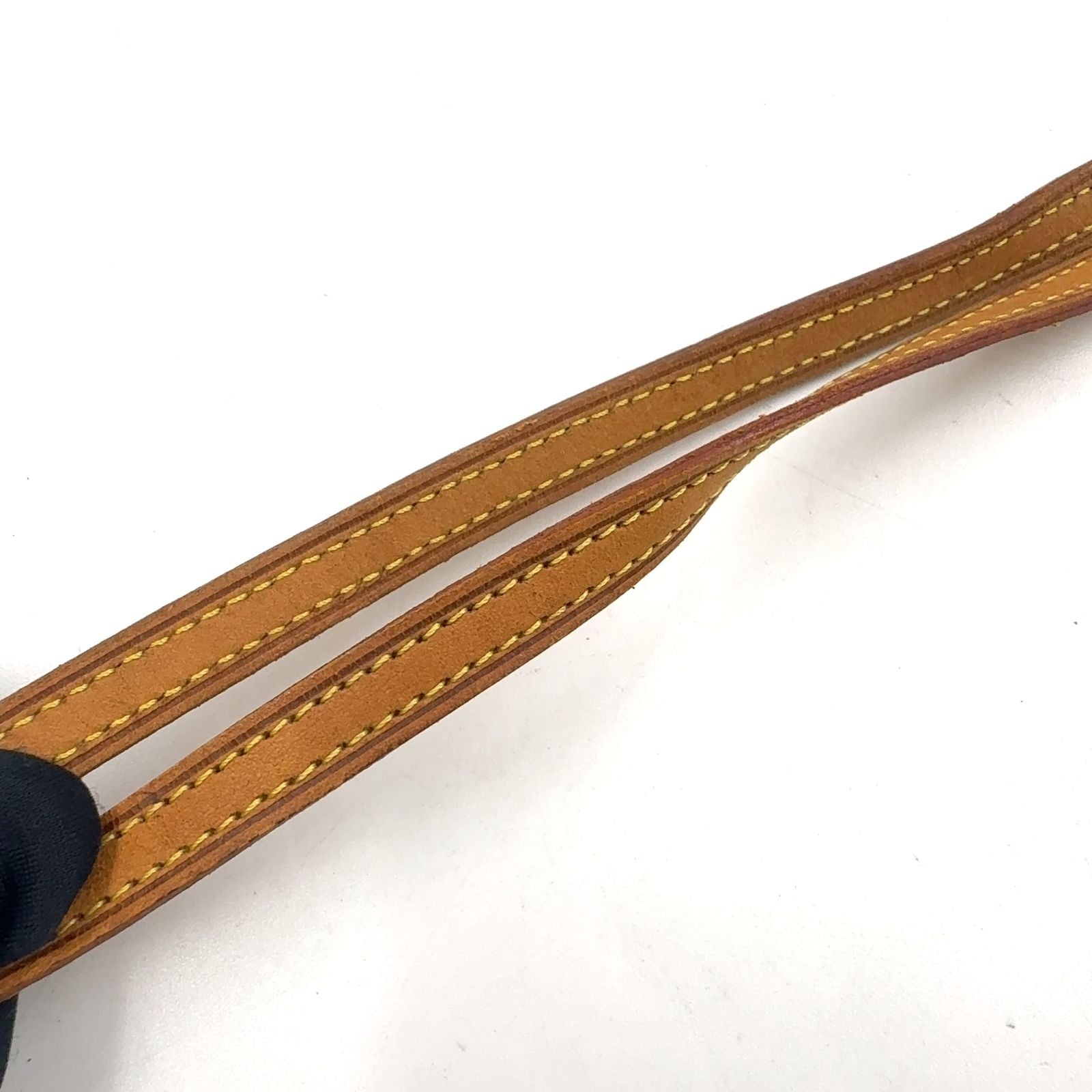 Louis Vuitton Pochette Twin GM Monogram Leather Brown Shoulder Bag Gold — view 6