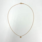 Tiffany & Co Fleur de Lys Yellow Gold Necklace — view 3