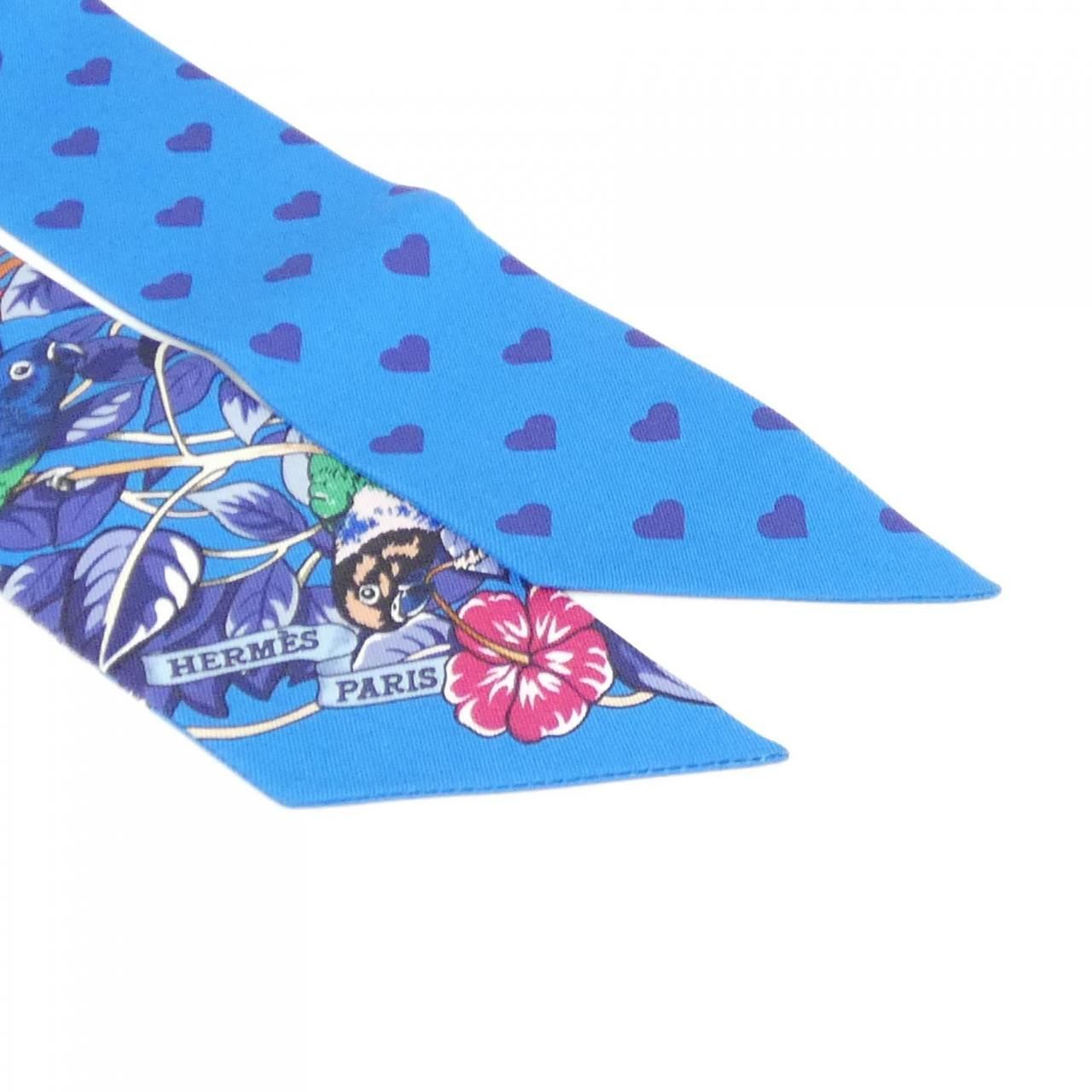 Hermes Jungle Love Twilly Scarf — view 2