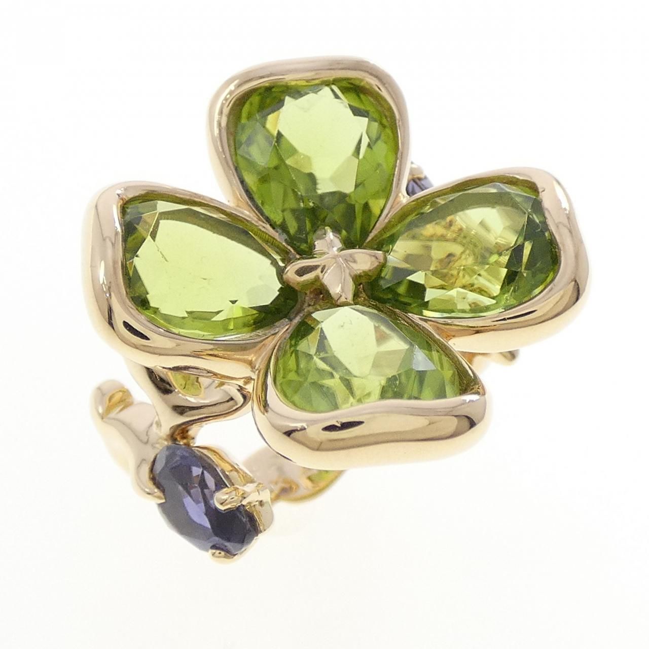 Chanel Peridot Ring Gold