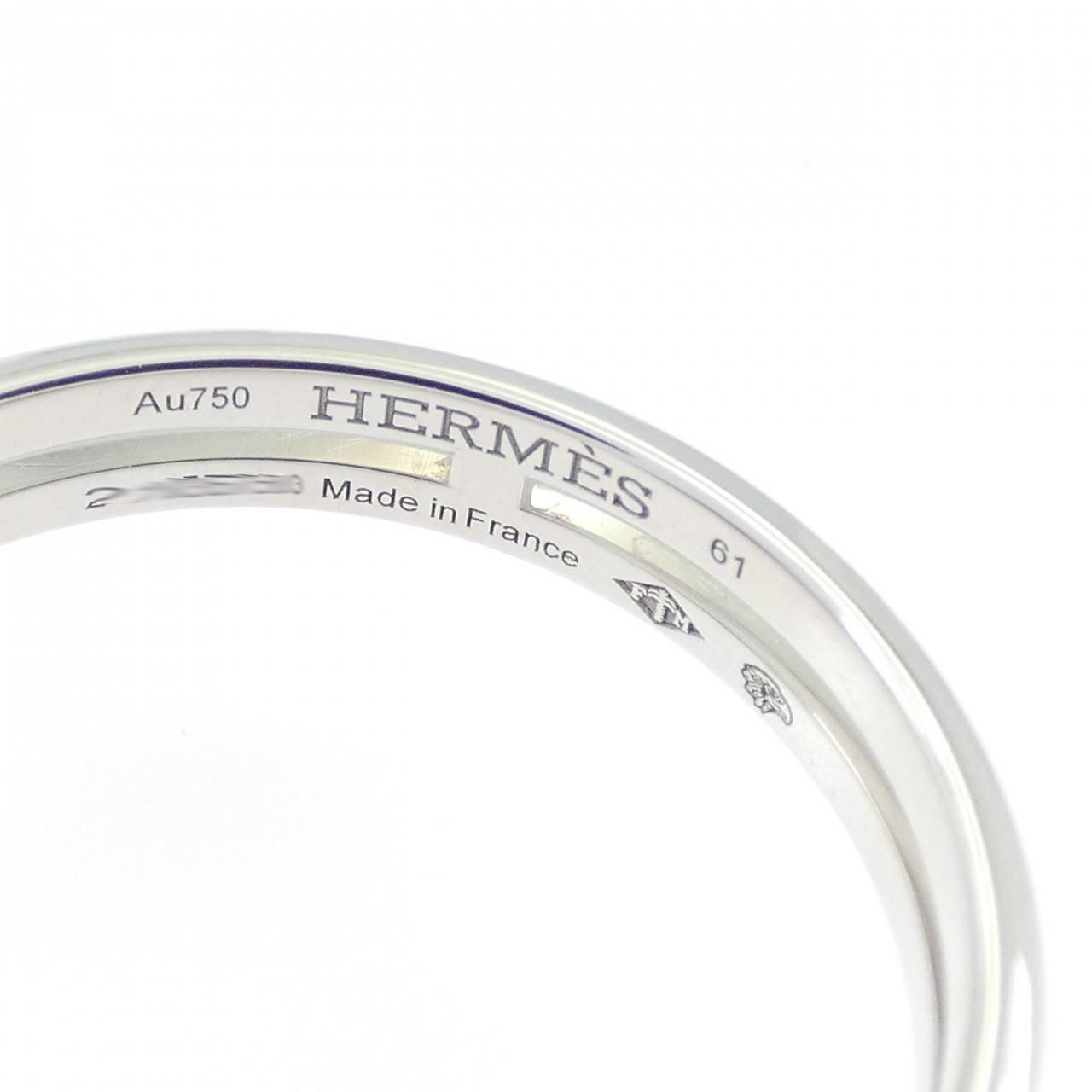 Hermes Arianne Ring White Gold — view 3