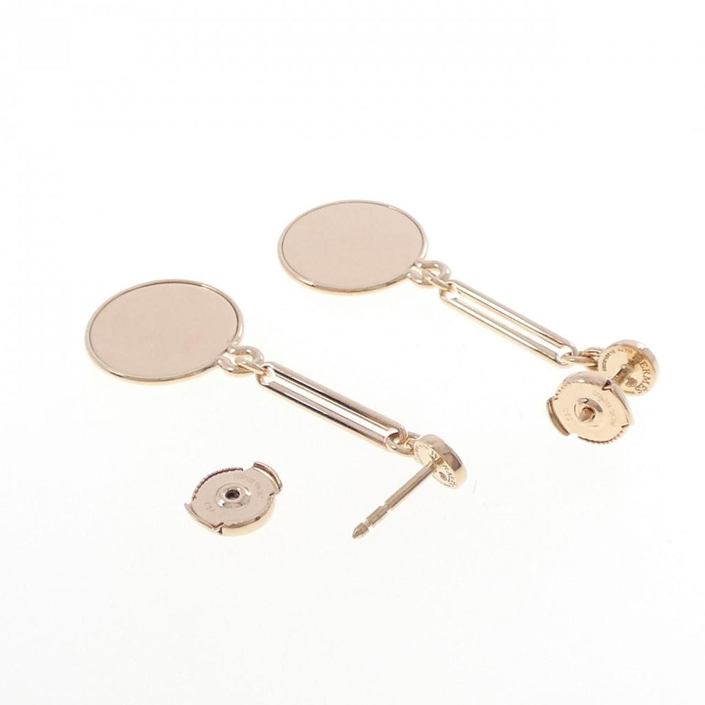 Hermes Exlibris Earrings Gold — view 3