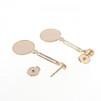 Hermes Exlibris Earrings Gold — view 3