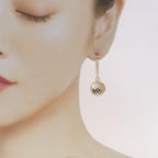 Hermes Exlibris Earrings Gold — view 4