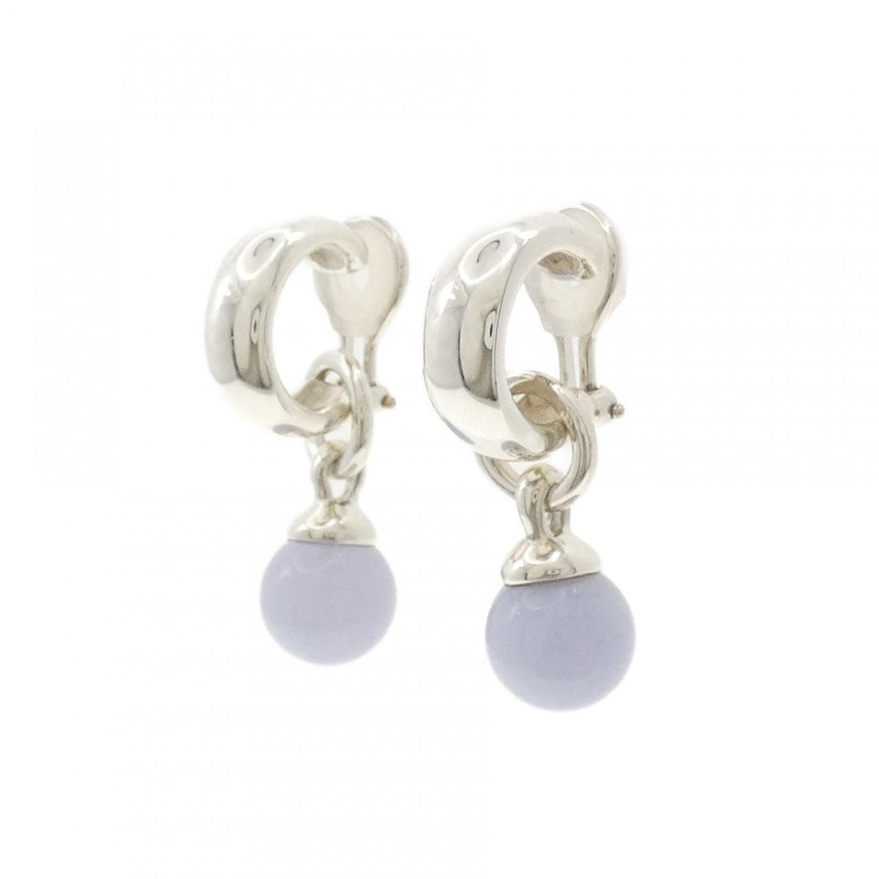 Tiffany & Co Vintage Chalcedony Earrings — view 2