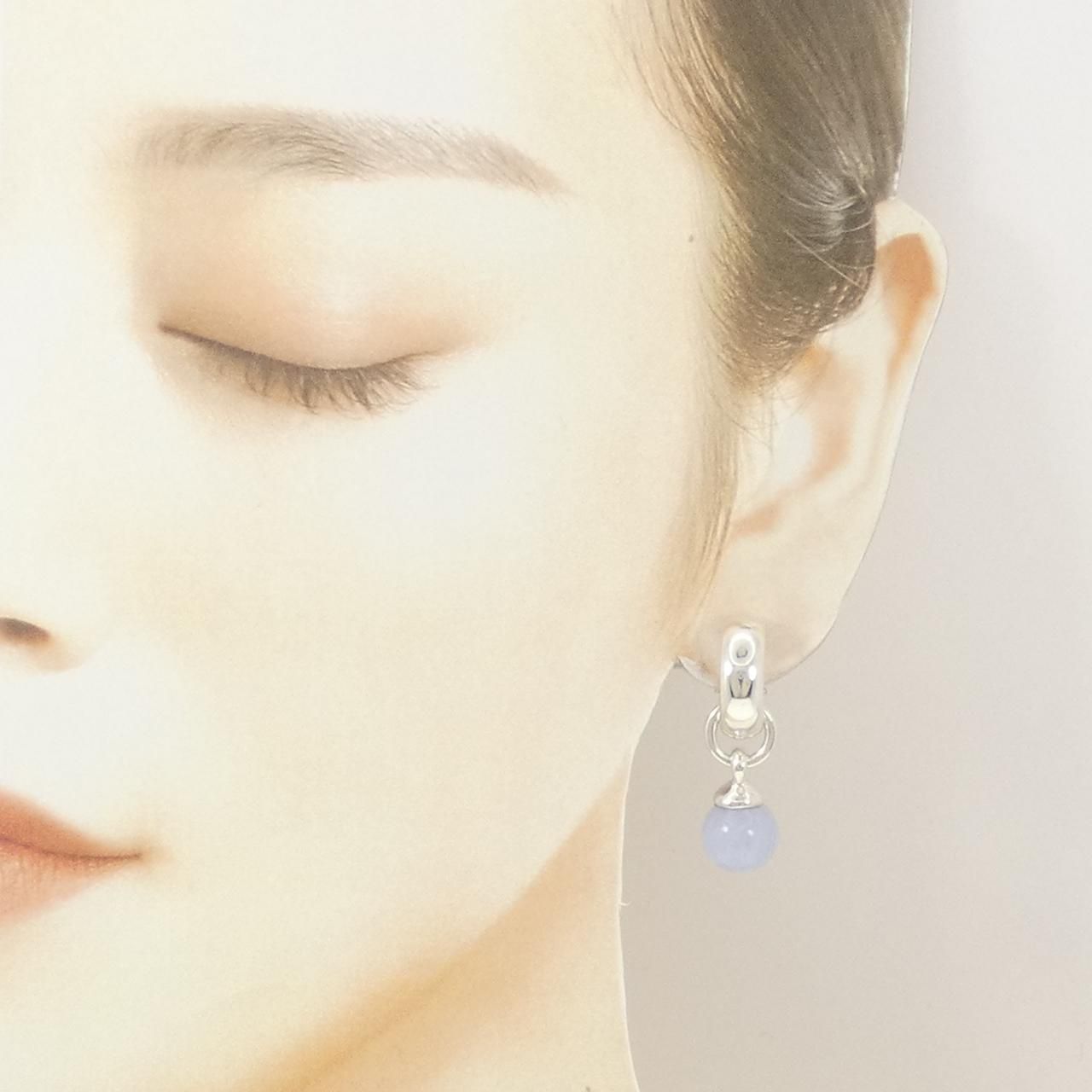 Tiffany & Co Vintage Chalcedony Earrings — view 4