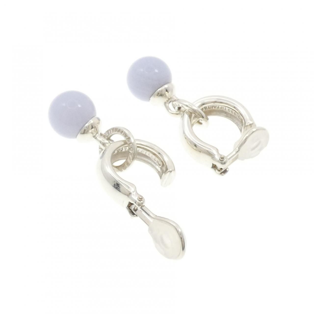 Tiffany & Co Vintage Chalcedony Earrings — view 3