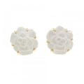 Chanel Camellia Large Earrings