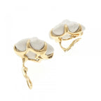 Chanel Camellia Large Earrings — view 3