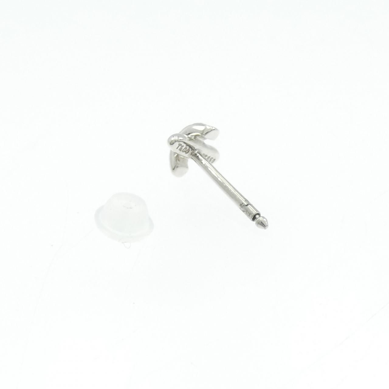 Tiffany & Co Cross Stitch Earrings Single — view 3