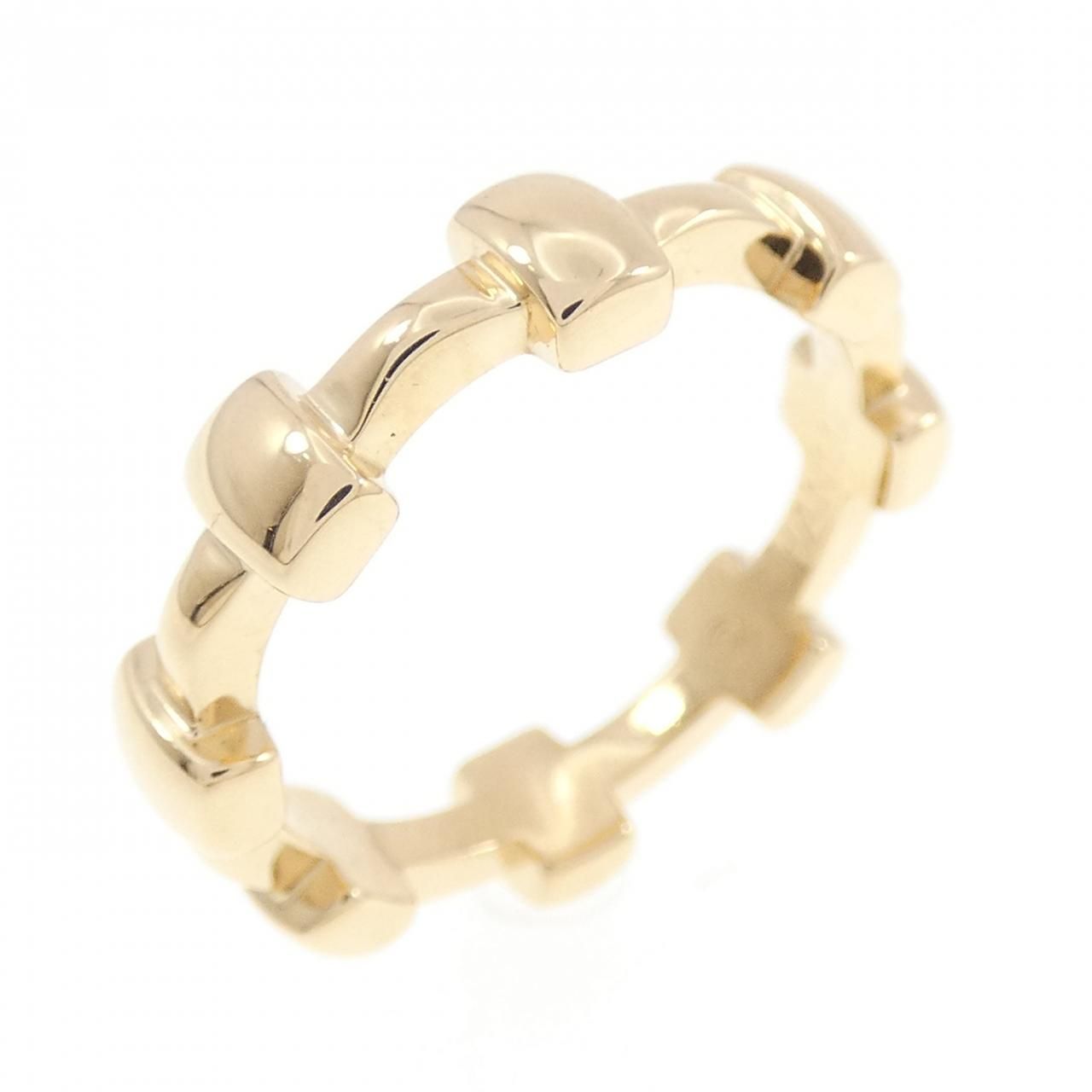 Chanel Quilted Ring Gold