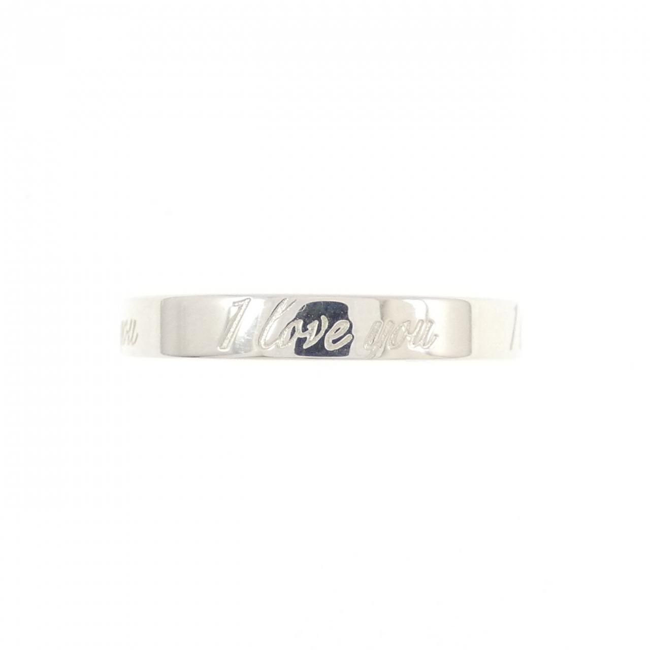 Tiffany & Co Notes I Love You Ring — view 2