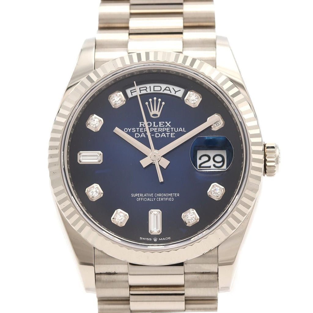 Rolex Day Date WG Automatic Winding Watch