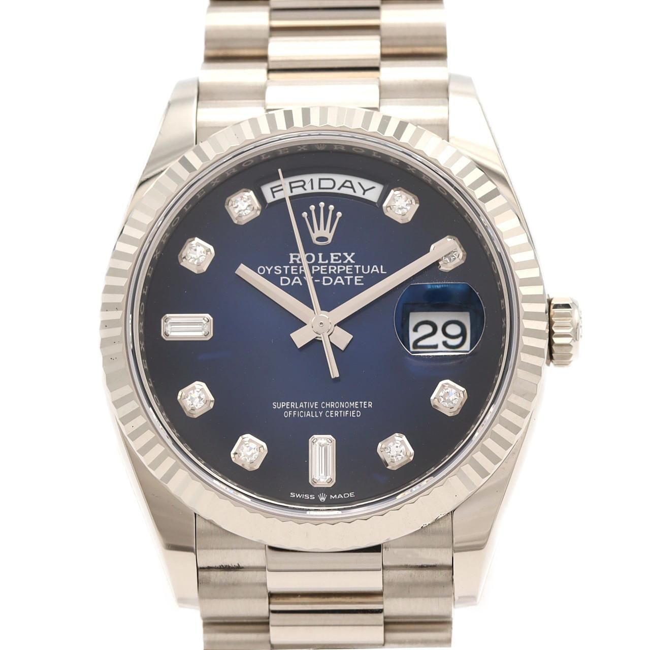 Rolex Day Date WG Automatic Winding Watch