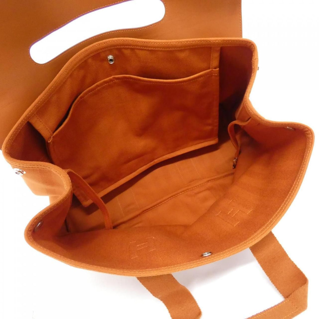 Hermes Valparaiso Bag Handbag Burgundy — view 6