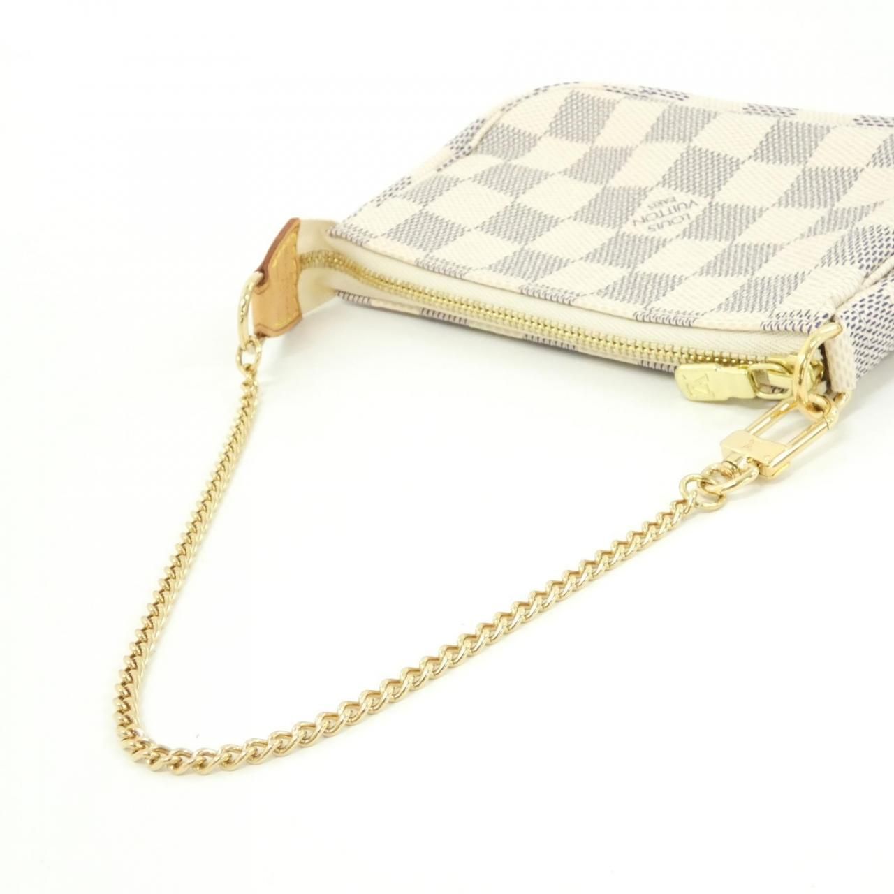 Louis Vuitton Damier Azur Mini Pochette Pouch — view 5