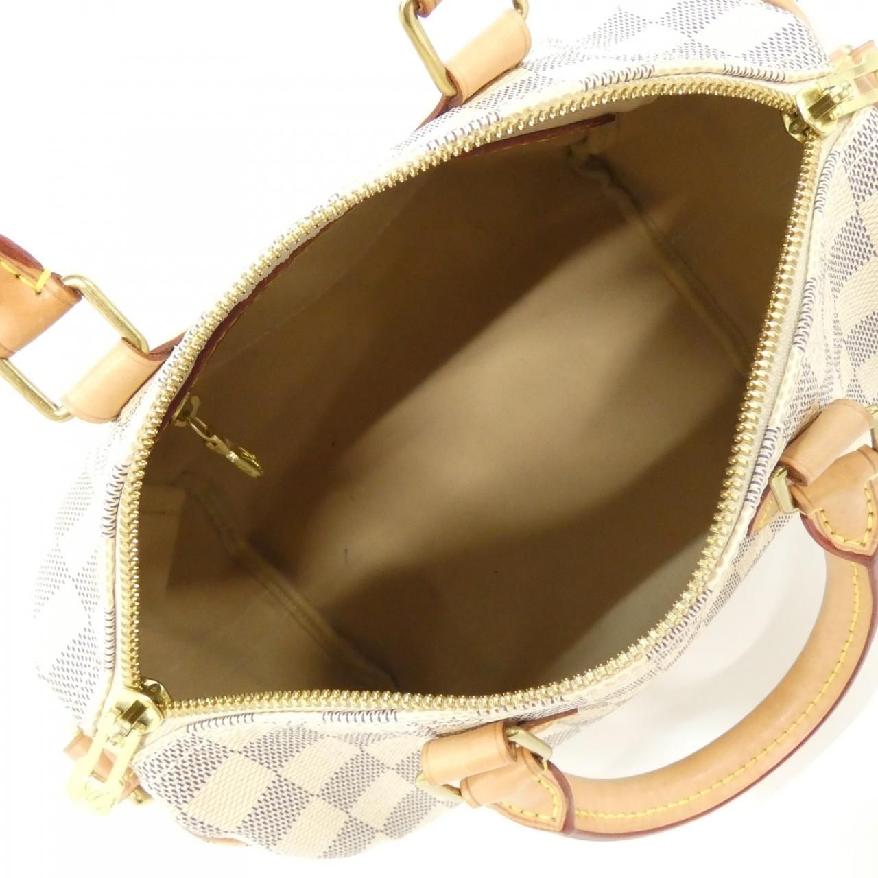 Louis Vuitton Damier Azur Speedy Bandouliere 25 cm Boston — view 9