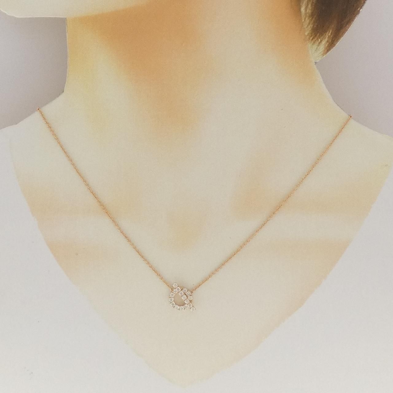 Hermes Finesse Necklace Gold — view 6