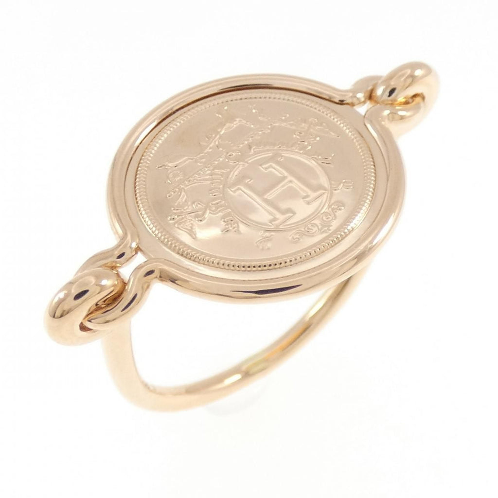Hermes Exlibris Ring Gold
