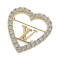 Louis Vuitton My LV Love Brooch