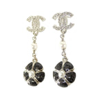 Chanel Earrings Silver — view 2