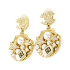 Chanel Earrings Gold — view 2
