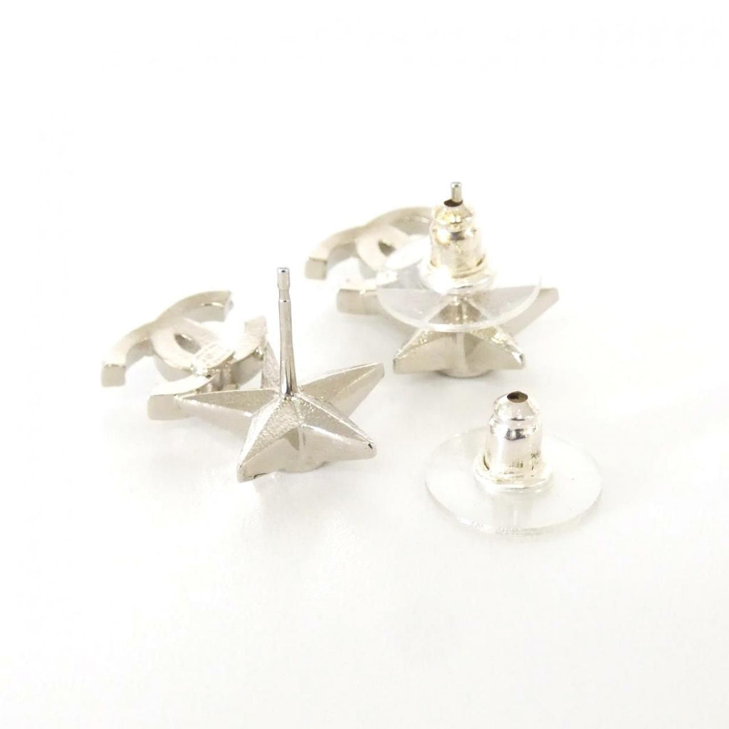 Chanel Earrings Silver — view 3