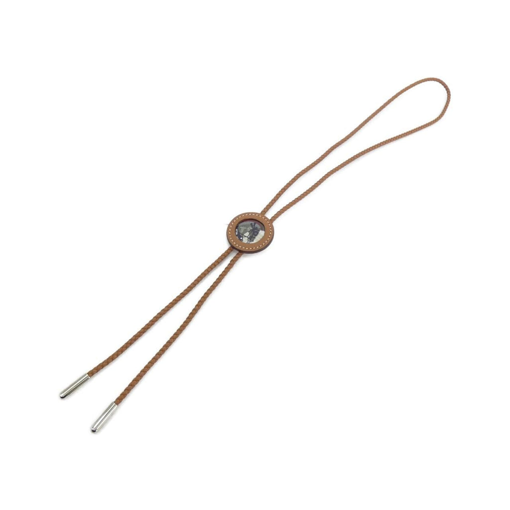 Hermes Cheval Punk Loop Tie Necklace — view 2
