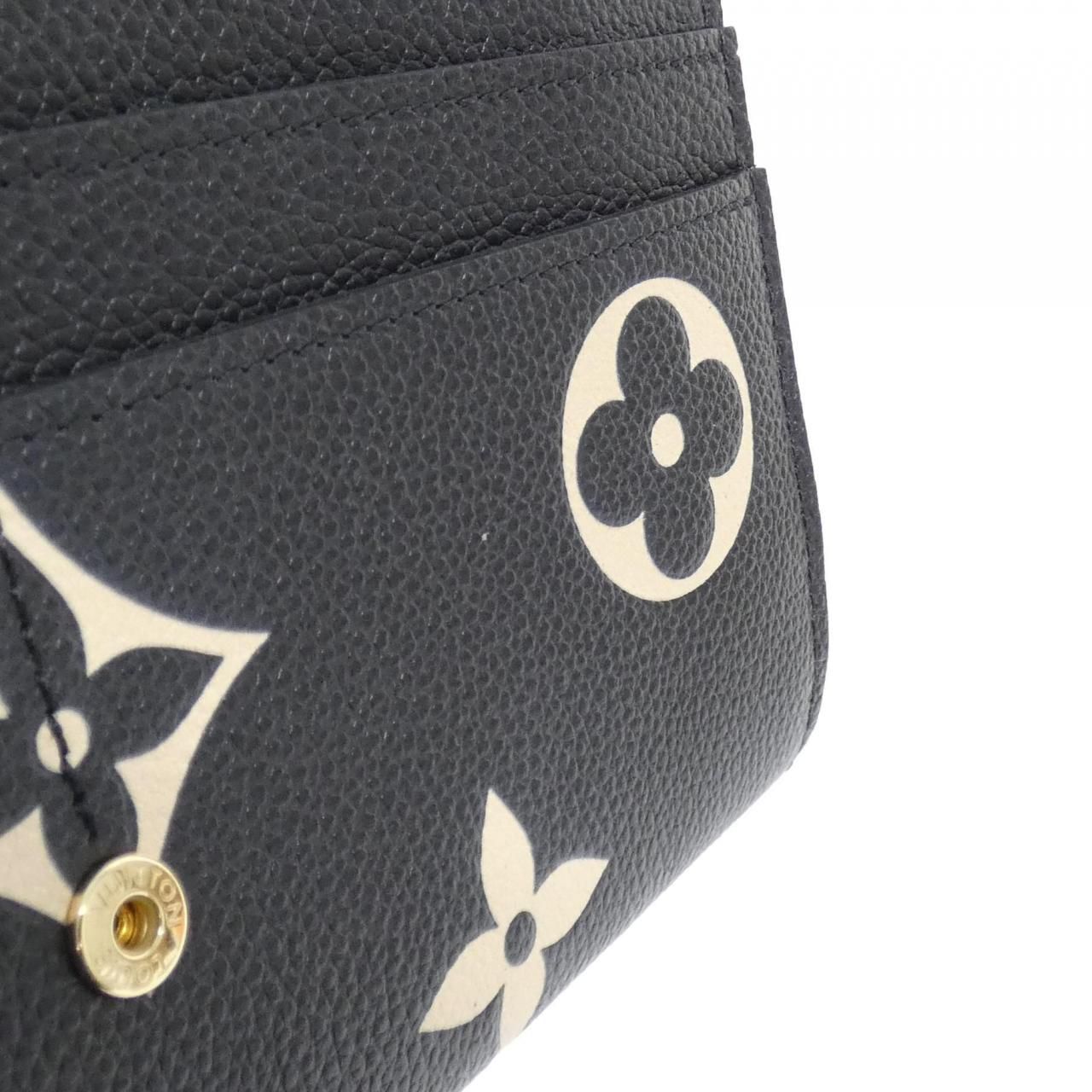 Louis Vuitton Bicolor Monogram Empreinte Portefeuille Sarah Wallet — view 6