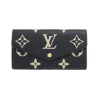 Louis Vuitton Bicolor Monogram Empreinte Portefeuille Sarah Wallet