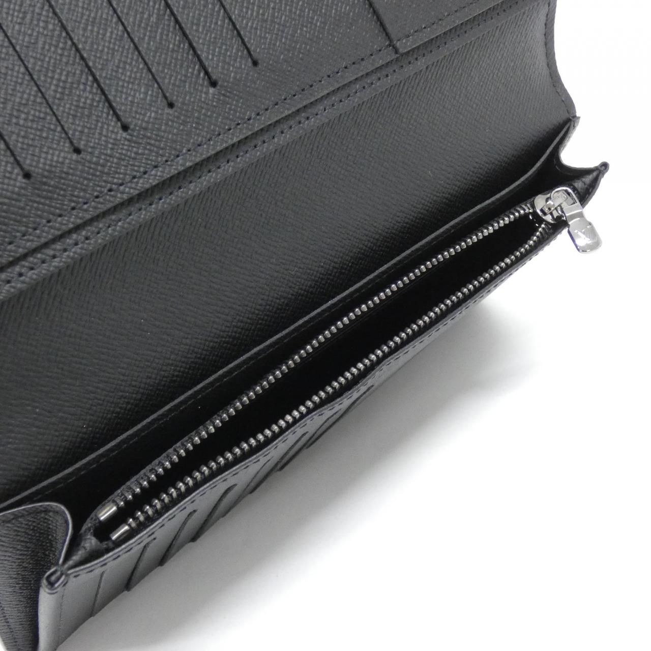 Louis Vuitton Monogram Eclipse Portefeuille Brazza Wallet — view 5