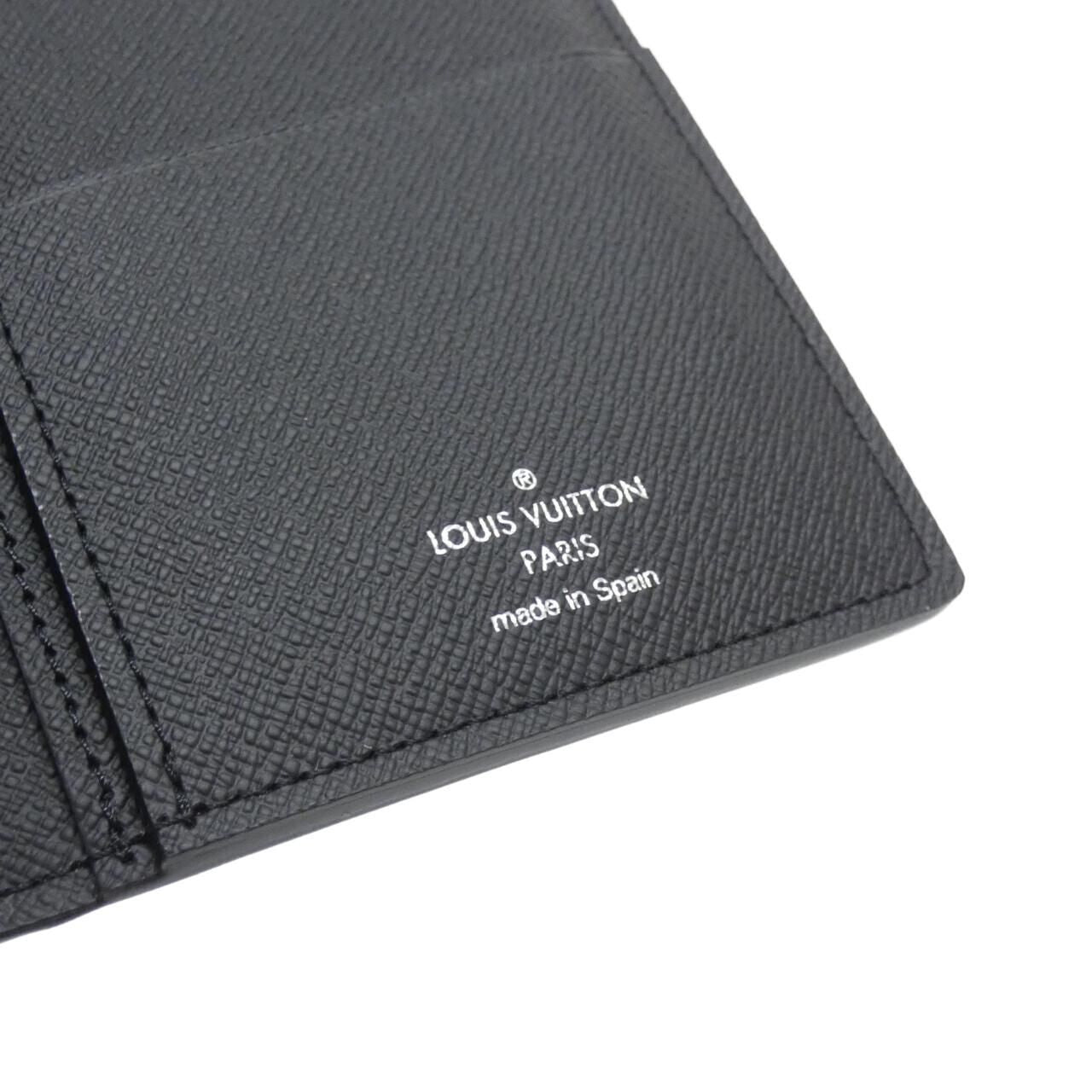 Louis Vuitton Monogram Eclipse Portefeuille Brazza Wallet — view 3