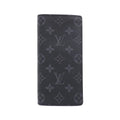 Louis Vuitton Monogram Eclipse Portefeuille Brazza Wallet